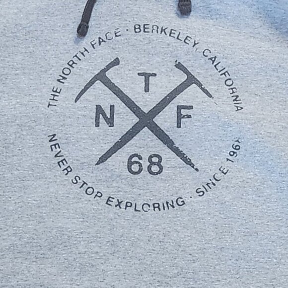 The North Face Gray "Never Stop Exploring" Men's Hoodie | XXL - Picture 3 of 9